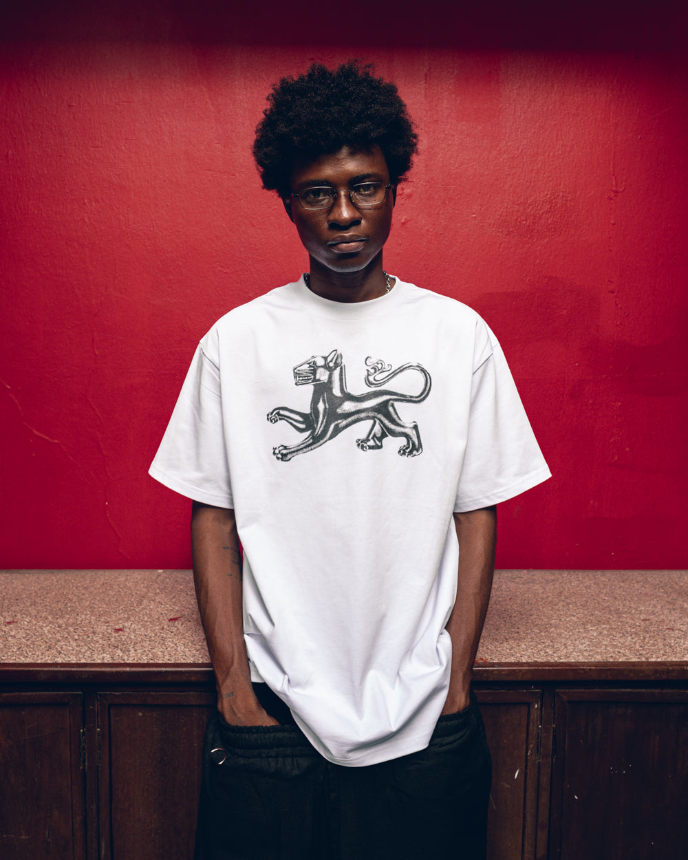 7IFE LEOPARD TEE